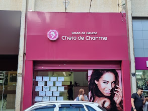 Fachada do Salão de Beleza Cheia de Charme RP em Ribeirão Preto
